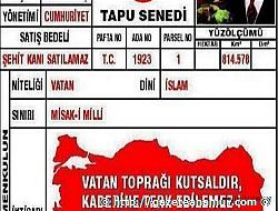TRKYE CUMHURYET TAPUSU